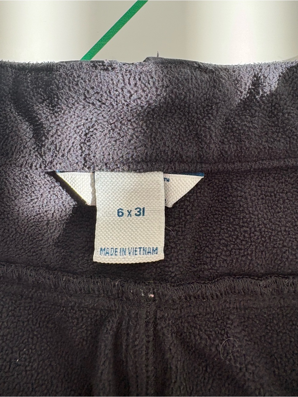 Duluth Trading Co Black Straight-Leg Fleece Performance Pants Medium EUC Granola - Picture 6 of 13